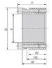 RCK71-35x60 VKE | Втулка зажимная