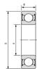 SS6311-2RS ITJ | Подшипник шариковый нержавеющий
