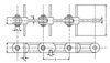 R100111 VKE | Вилковая скребковая цепь